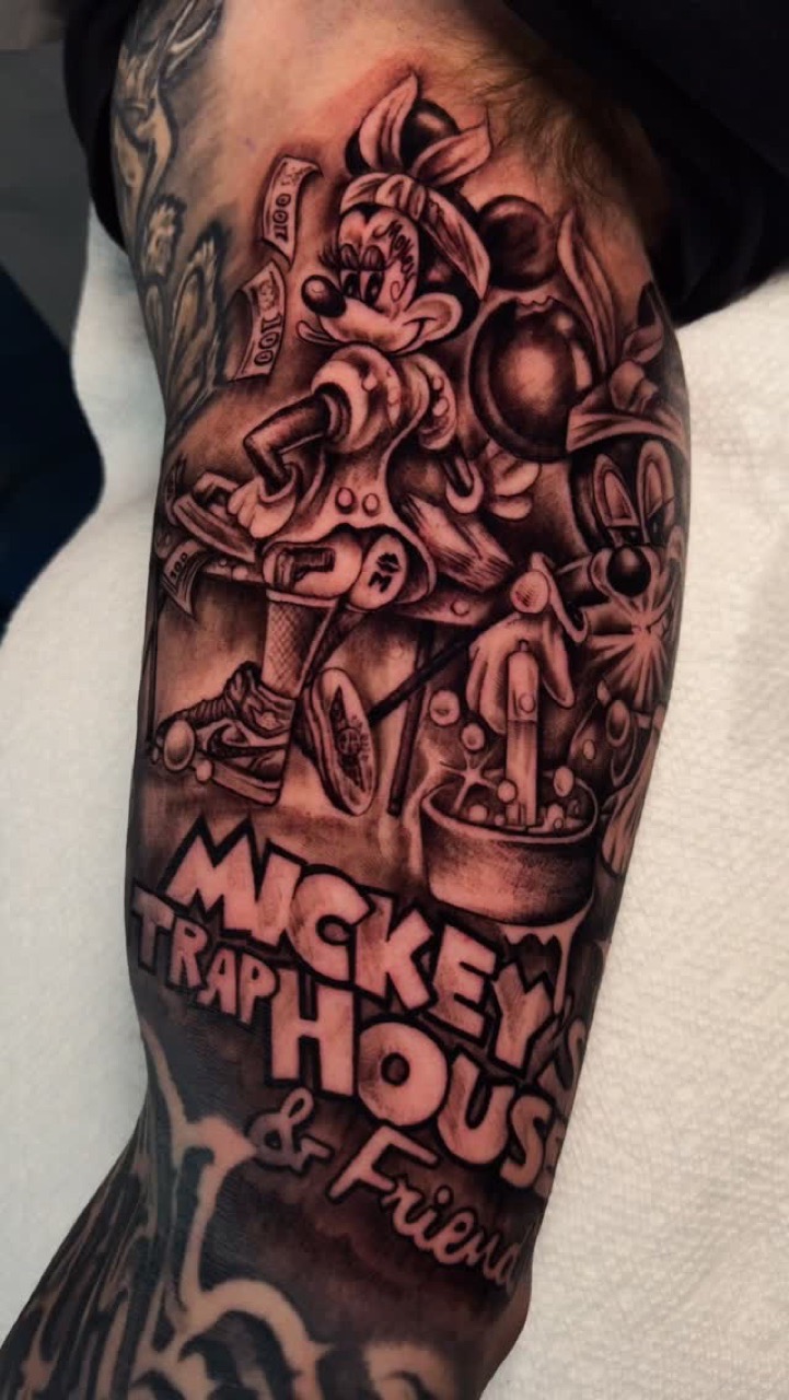 Lettering & Script tattoo artist work by Coop at Yes Electric Tattoo Toronto
