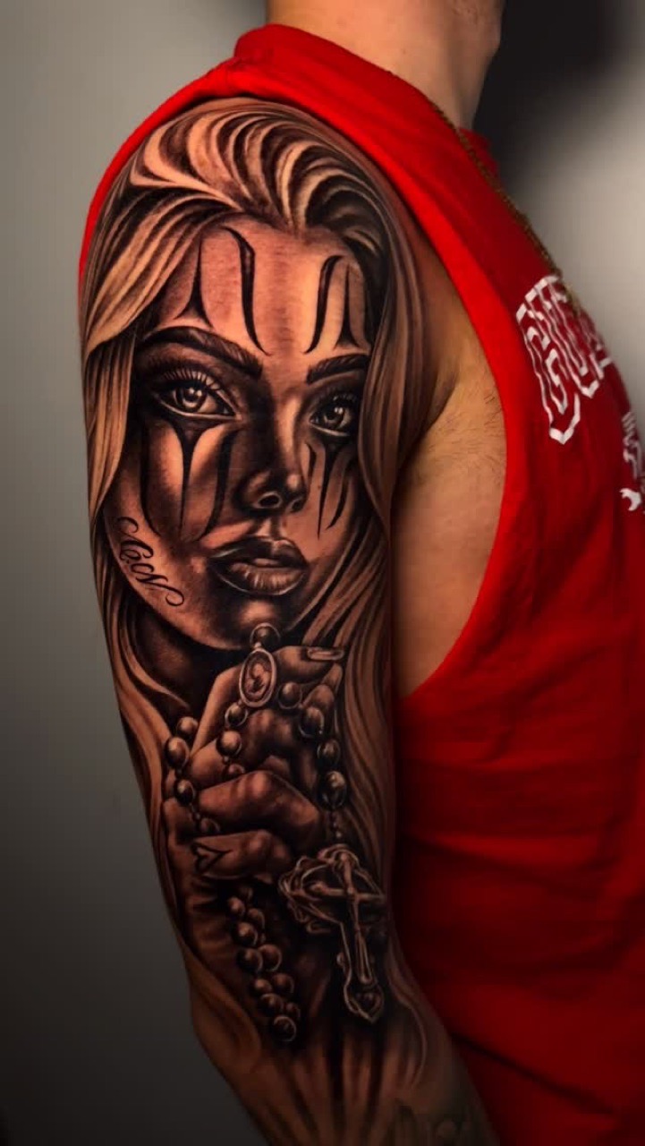 Lettering & Script tattoo artist work by Coop at Yes Electric Tattoo Toronto
